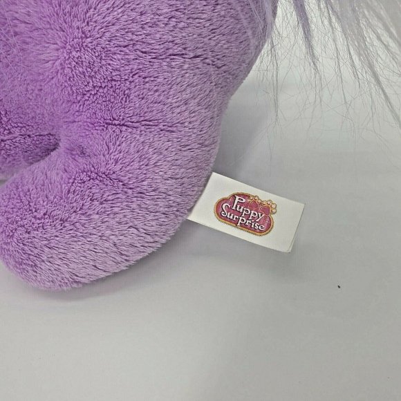 Puppy Surprise Purple Plush Dog 3 Babies (one Barks) Toy Clean Sanitized Mama - Picture 9 of 12